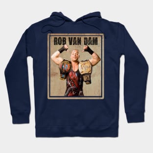 Art Drawing rob van dam Hoodie